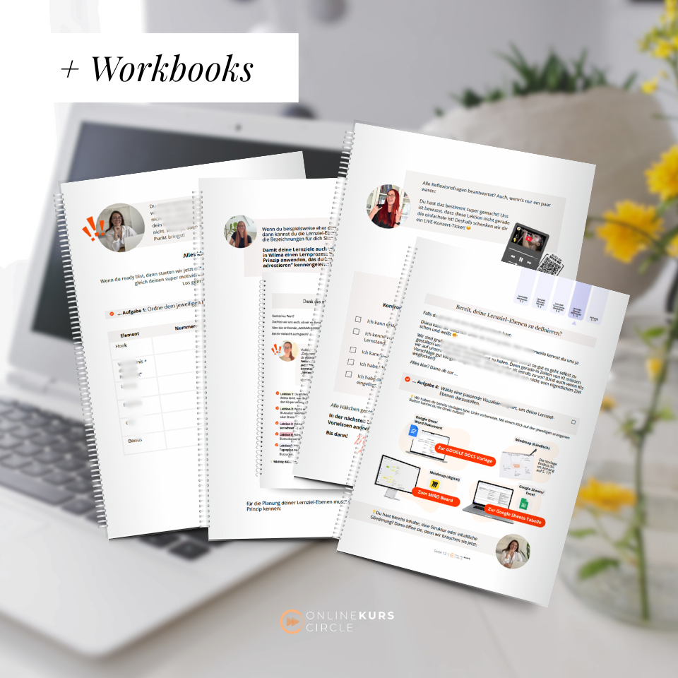 wonderWORKBOOK Onlinekurs – Bild 4